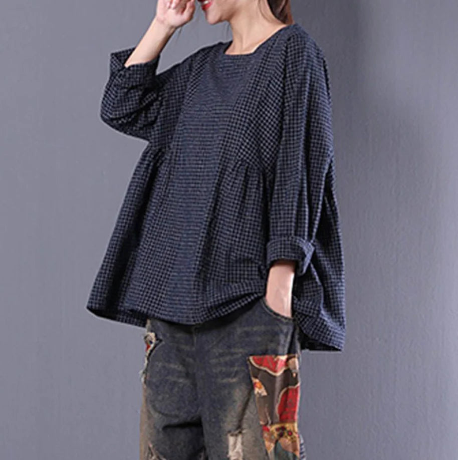 Plaid Women's Top
