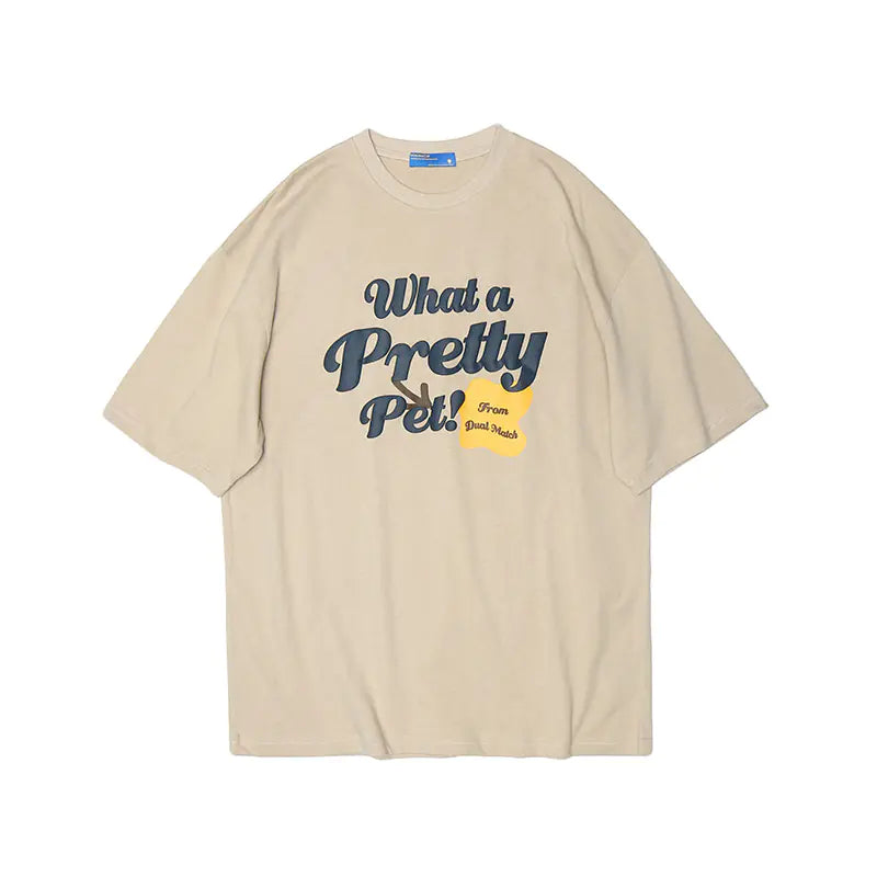 Men's Original Casual Letter T-Shirt - Summer Hip Hop Tee