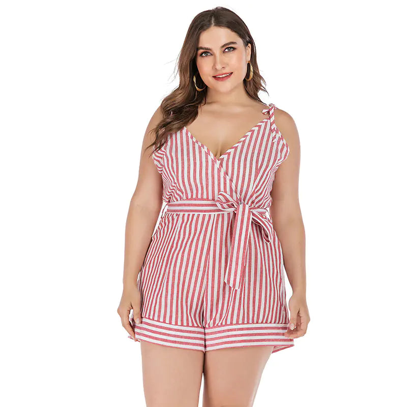 Women's Strappy Jumpsuit and Top Set