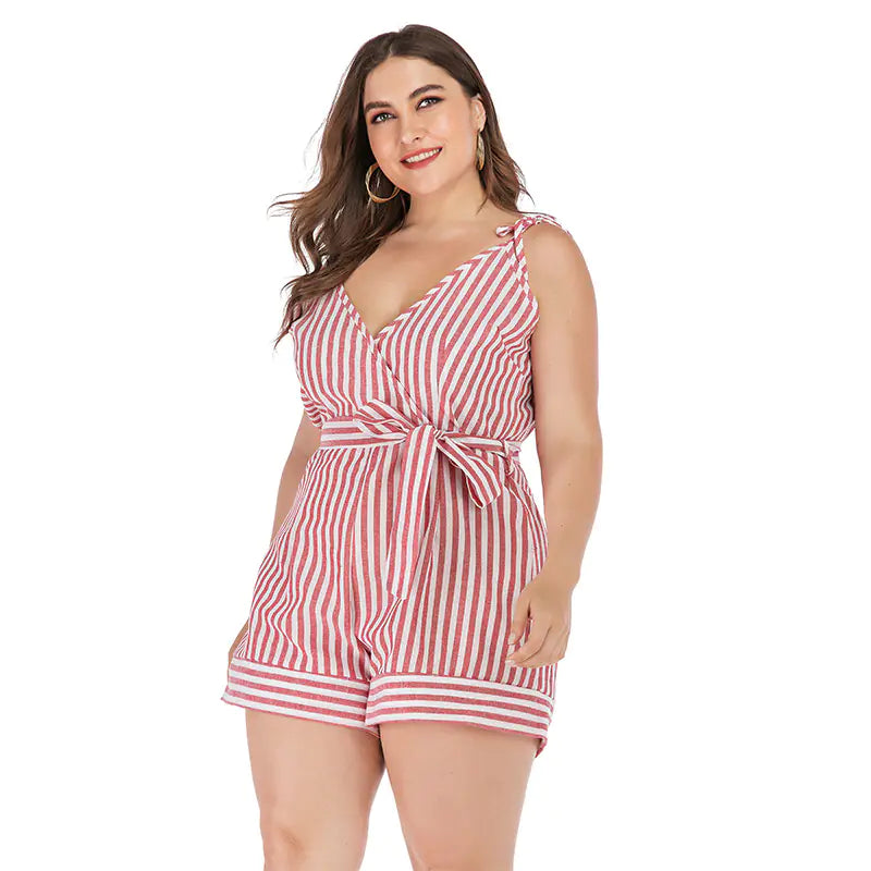 Women's Strappy Jumpsuit and Top Set