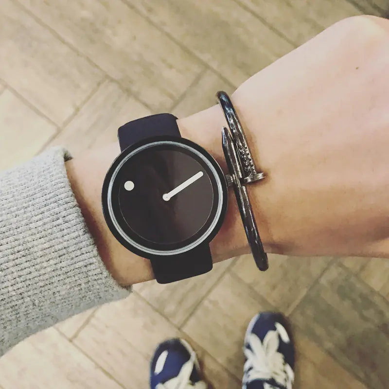 Quartz Couple Watches - Simple Creative Design