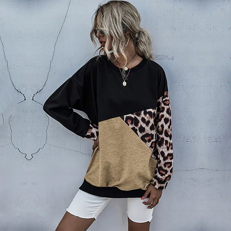 Women's Casual Sports Pullover Sweater Top