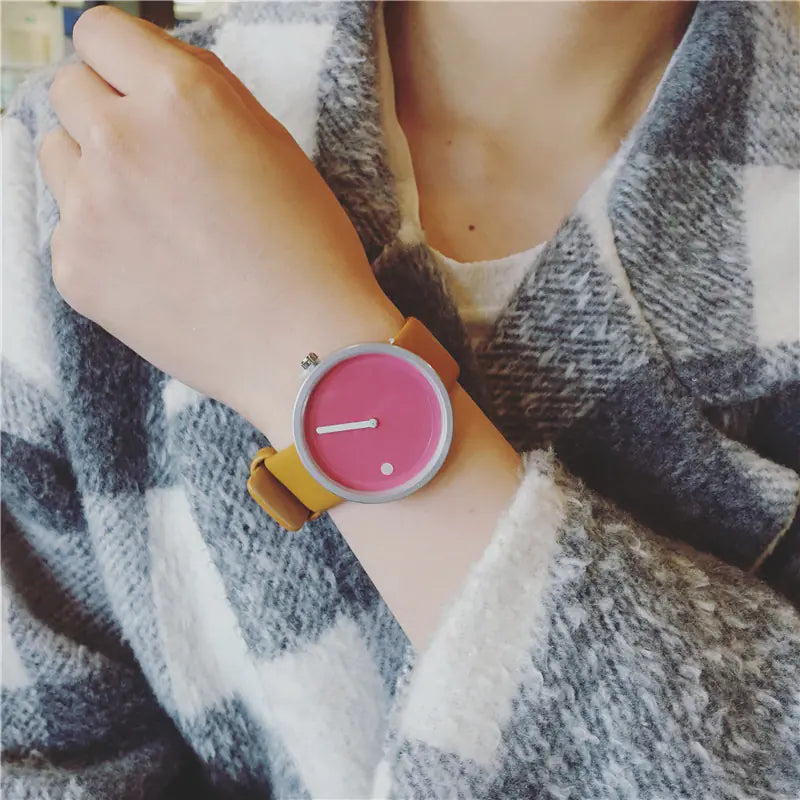 Quartz Couple Watches - Simple Creative Design
