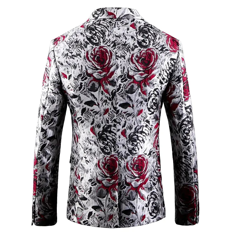 Men's Business Suit - Premium Jacquard Blazer