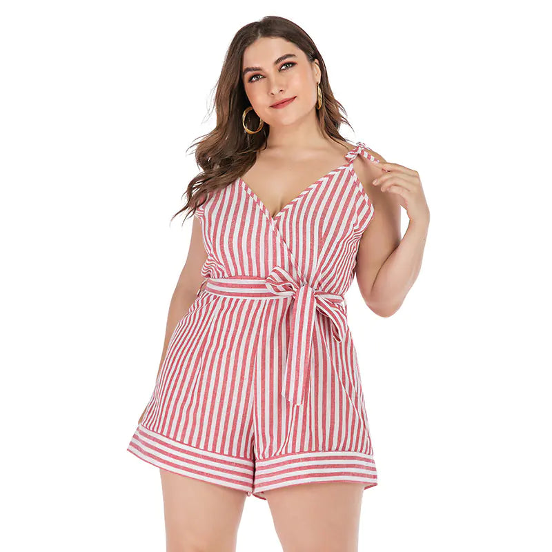 Women's Strappy Jumpsuit and Top Set
