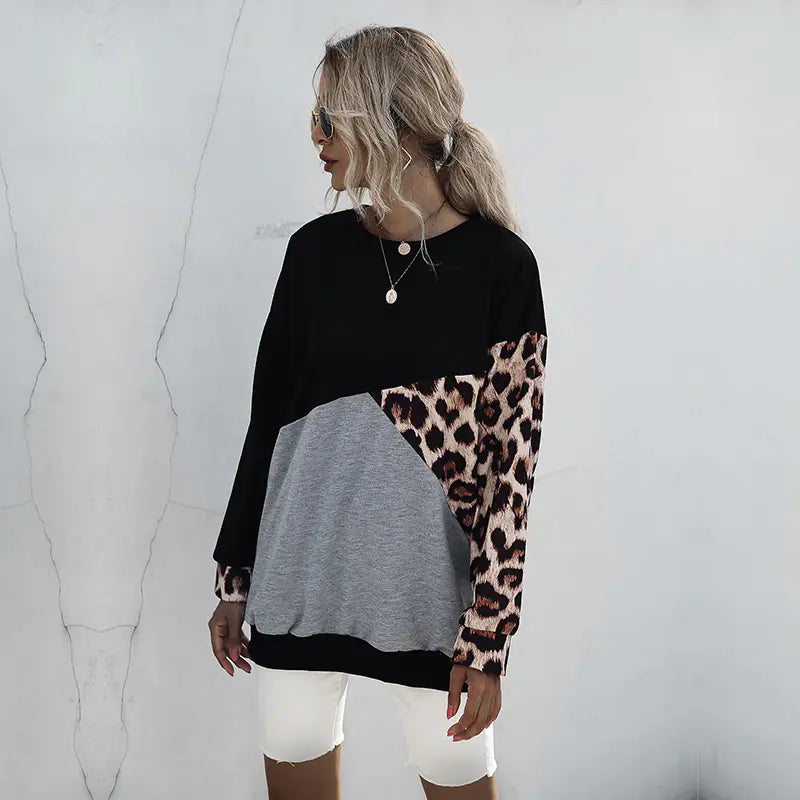 Women's Casual Sports Pullover Sweater Top