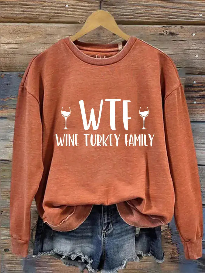 Comfortable Loose Fit Women's Letter Graphic Top