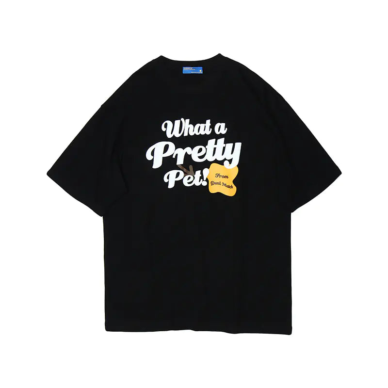 Men's Original Casual Letter T-Shirt - Summer Hip Hop Tee