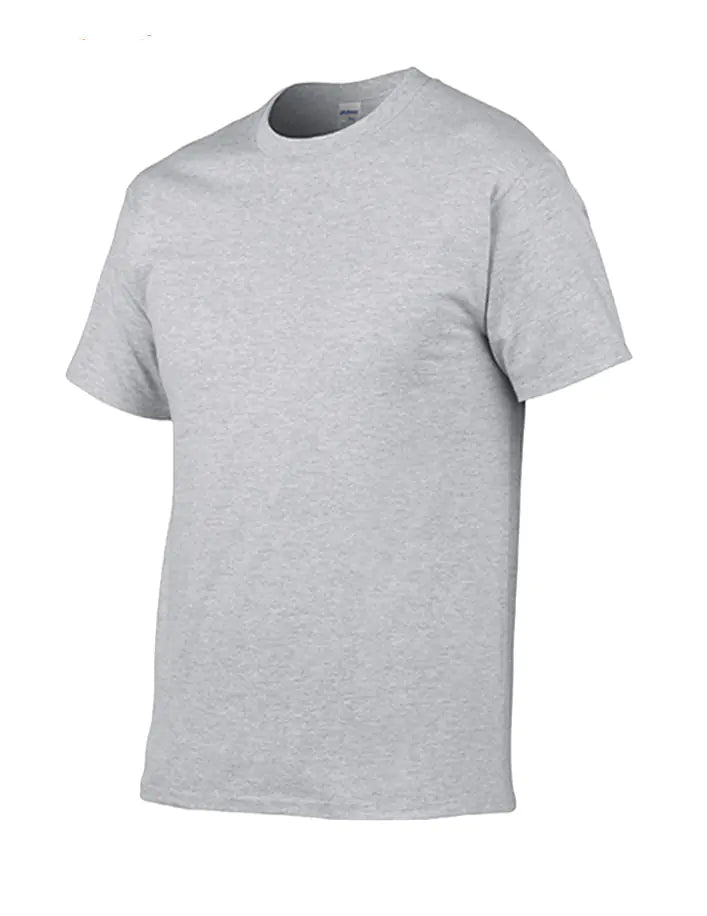 GILDAN 63000 Cotton Crew Neck Logo T-Shirt for Men
