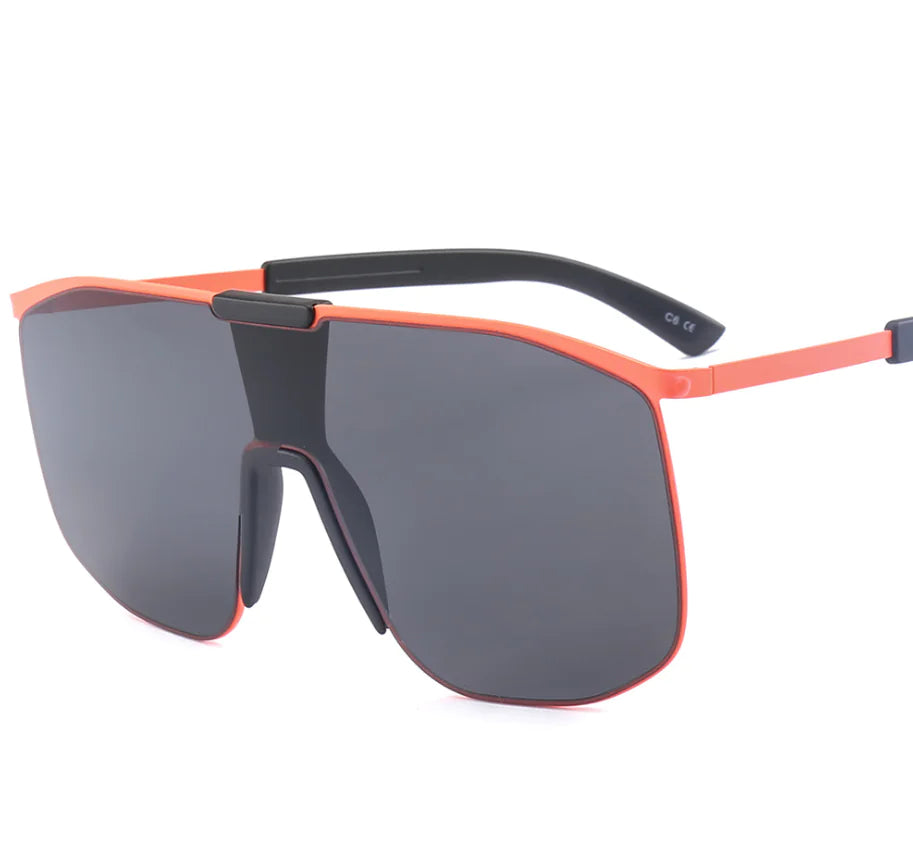 Sunglasses, One-Piece Big Frame Sunglasses
