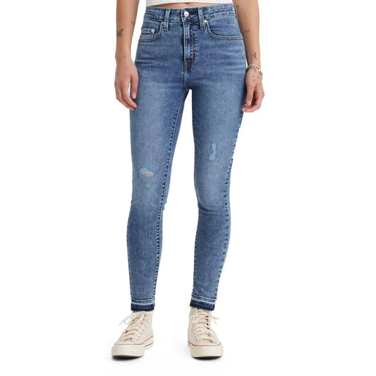 Levis Womens High Rise Skinny Jean (New) Blue