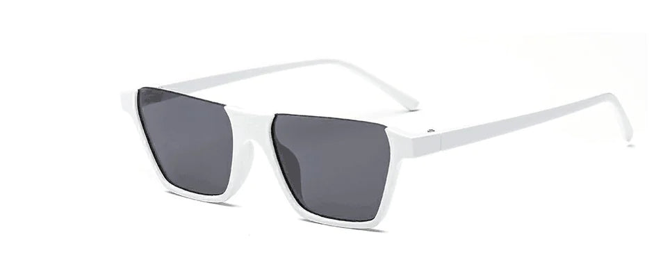 Cat Eye Sunglasses - Stylish Half Frame Sunglasses