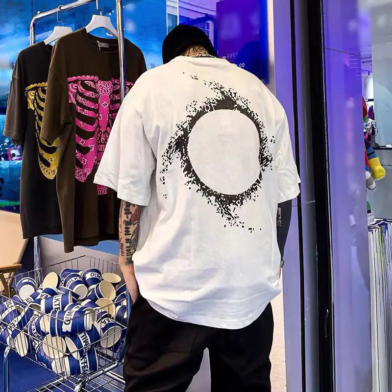 Men's Graphic T-Shirt with American Style Design