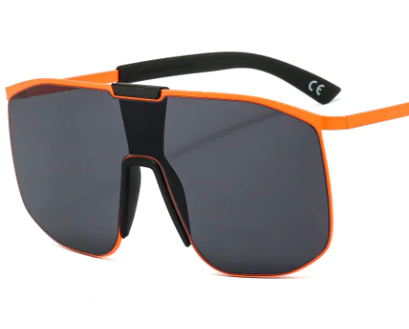 Sunglasses, One-Piece Big Frame Sunglasses