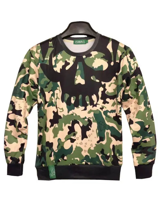 Skull Hoodie for Couples and Teens
