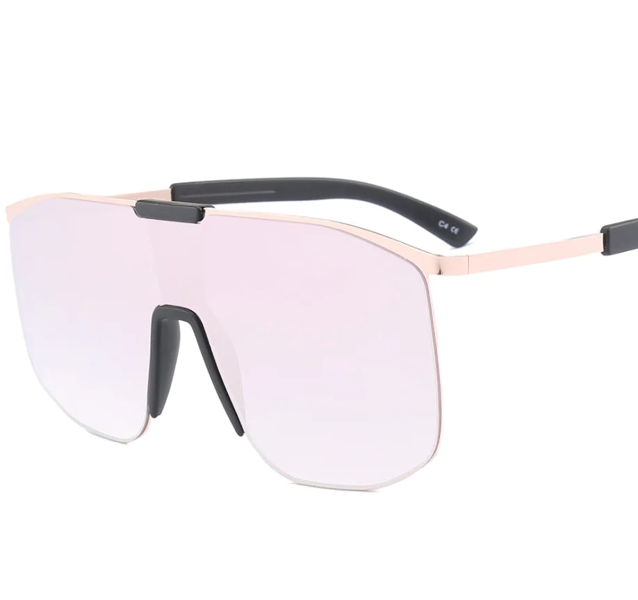 Sunglasses, One-Piece Big Frame Sunglasses