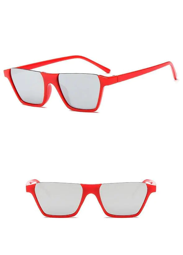 Cat Eye Sunglasses - Stylish Half Frame Sunglasses