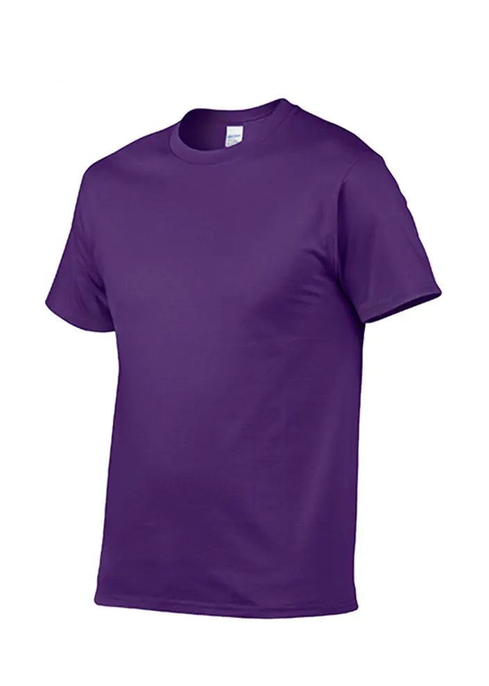 GILDAN 63000 Cotton Crew Neck Logo T-Shirt for Men