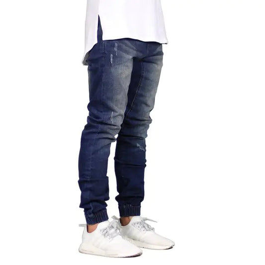 Deep Blue Men's Stretch Jogger Jeans